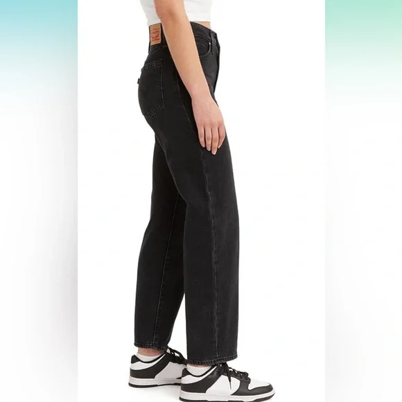 Levi's Black 94 Baggy Jeans - Picture 3 of 4